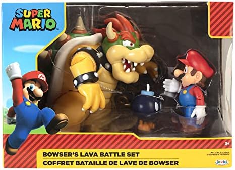 Svijet Nintendo Super Mario, Bowser , BOB - OMB , slika, Bowser Vs Mario Diorama Set