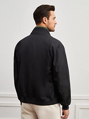 Ninq jakne za muškarce - muškarci nagib džep zip up jaknu