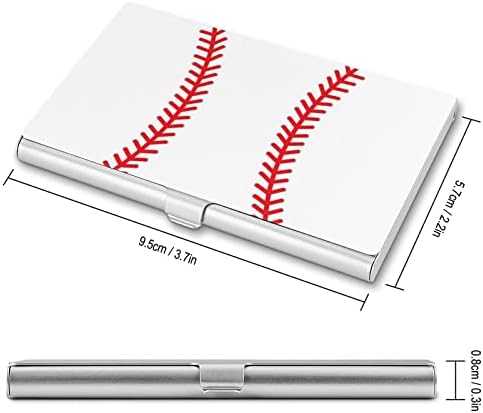Softball bejzbol uzorak držač poslovne lične karte Silm Case profesionalni džep za Organizator metalnih kartica s imenom