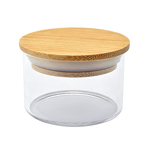Akrilno staklo za tečni prah Dappen čaša za suđe sa bravom posuda za poklopac sa bambusovim poklopcem za akrilni komplet za nokte,