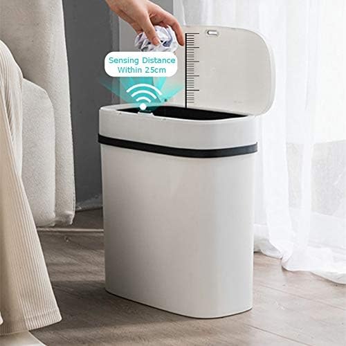 WXXGY inteligentni senzor kanta za smeće WC Automatski poklopac uski šav kanta za smeće toaletni papir korpa električna dnevna soba