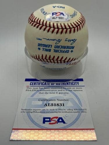 Dave Van Ronk Folk Singer potpisao je autografa službenog MLB Baseball PSA DNK * 1 - AUTOGREMENA BASEBALLS