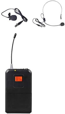 innopow 80-kanalni Bodypack predajnik sa reverom & slušalice Mic za WM333 WM333B