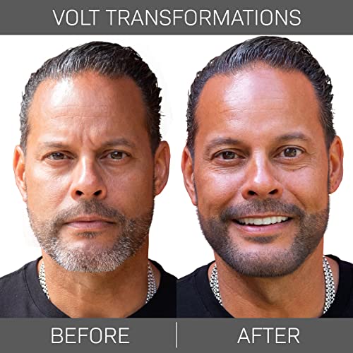 VOLT Grooming Instant brada boja jedno pakovanje - razmazivanje i vodootporna četka za brzo sušenje na boji za brade i brkove - 0.35