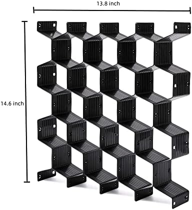 Hellwang Organizator fioka sa saćem, Organizator fioka od 16 komada za čarape, donji veš, šminku, kuhinju, spavaću sobu, komodu