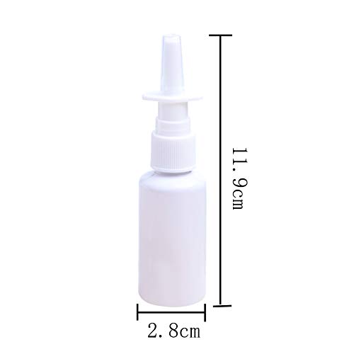 12 komada 30 ml prazne plastične bočice sa raspršivačem za nos koje se mogu napuniti plastične bočice sa raspršivačem za nos pumpa