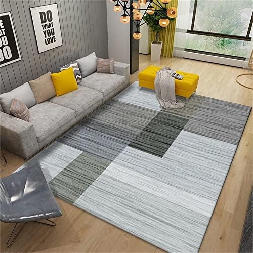 Tepih tepisi za dnevni boravak spavaća soba prostirke dokaz siva pravougaoni geometrijski uzorak Leisure Carpet Teepee Mat 80X200cm