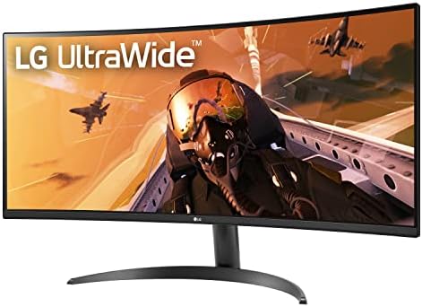 LG 34WP60C - B 34-inčni 21:9 zakrivljeni UltraWide QHD VA ekran sa sRGB 99% gamutom boja i HDR 10, AMD FreeSync Premium i 3-Side praktično