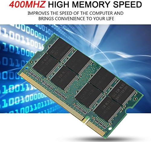 Bewinner DDR laptop Ram, 200pin Mini DDR1 1GB 400MHz PC3200 memorijski RAM, pogodan za PC3200 DDR1 400 memorijski laptop, pruža bolje