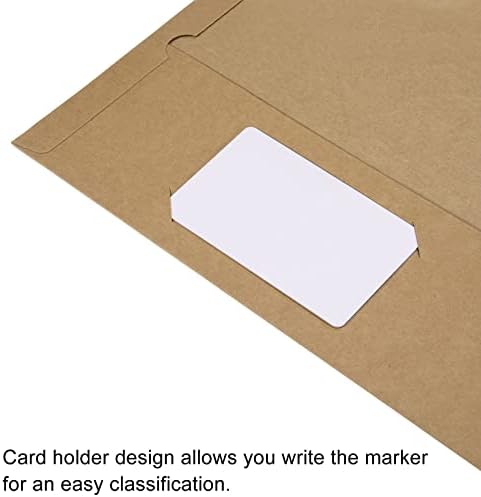 PATIKIL fascikle sa dva džepa, 3 pakovanje A4 pismo Files Portfolio skladište folder Organizator za kancelarijski posao, Brown