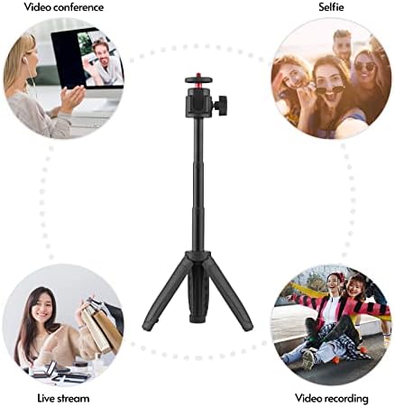 XIXIAN lagani prijenosni Mini Tr produžni tr držač ručke sa 4 nivoa podesive visine za Selfie video snimanje kamere uživo