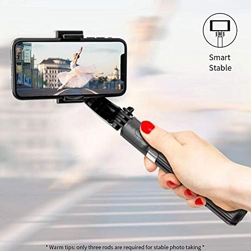 Boxwave stalak i nosač kompatibilni sa Motorola Edge+ - Gimbal SelfiePod, Selfie Stick proširivi Video stabilizator kardana za Motorola