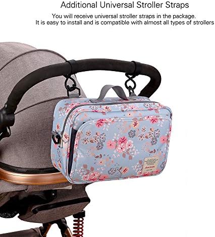 MOMIGO Baby pelena Caddy Bag-pelena Caddy tote torba za kolica za bebe kanta za čuvanje pelena, maramice i igračke Mini torba za pelene
