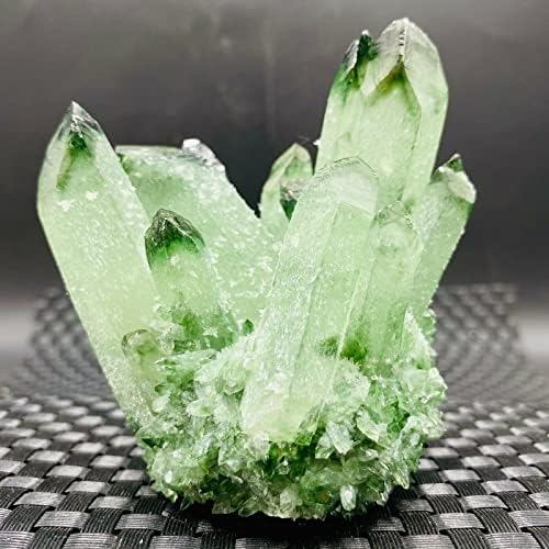 Mrxfn Crystal grubi prirodni zeleni ghost ghost kvarc Kristalno klaster Rock pogodan za kućne prirodne kamenje