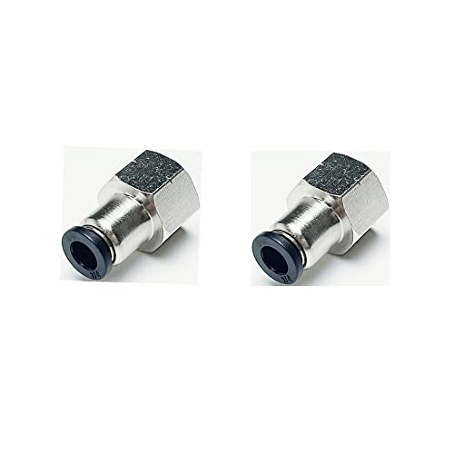 VETLEY PNEUMATIC Fitting air Line Fittings ravna 1/4 inčna cijev od x 1/4 NPT ženski pritisak za spajanje fitinga PCF1 / 4-N2