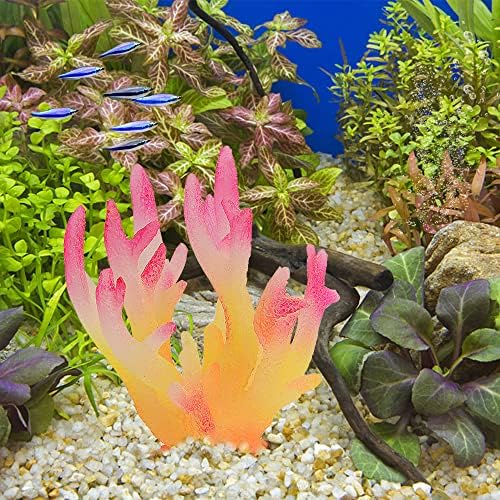 Dekoracija akvarija Saim Coral, umjetni akvarijum Koraljni Ornament Resin Coral Reef akvarijski materijal za akvarijski pejzaž Betta
