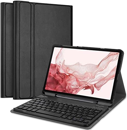 ProCase Galaxy Tab S8 / Tab S7 paket kućišta tastature od 11 inča sa zaštitom ekrana za privatnost za 11 inča Galaxy Tab S8 2022 / Galaxy Tab S7 2020