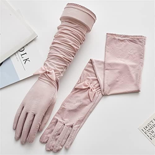 Duge ledene svilene čipkaste rukavice ljetni ženski rukav za ruku rukav za ruku rukav za ruku tanak dio