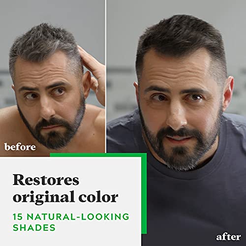 Šampon Just For Men-u boji, Muška boja za kosu sa vitaminom E za jaču kosu - Prava Crna, H-55, 1 pakovanje