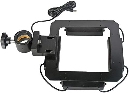 KOPPACE 280PCS LED izvor svjetlosti lampe Bead Microscope 32mm fiksna baza četverostrani Trakasti izvor svjetlosti