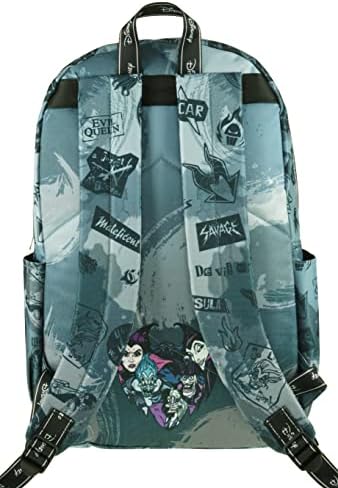 Kbnl Classic Disney Zlikovci ruksak sa pretincem za Laptop za školu, putovanja i posao, višebojni, veliki