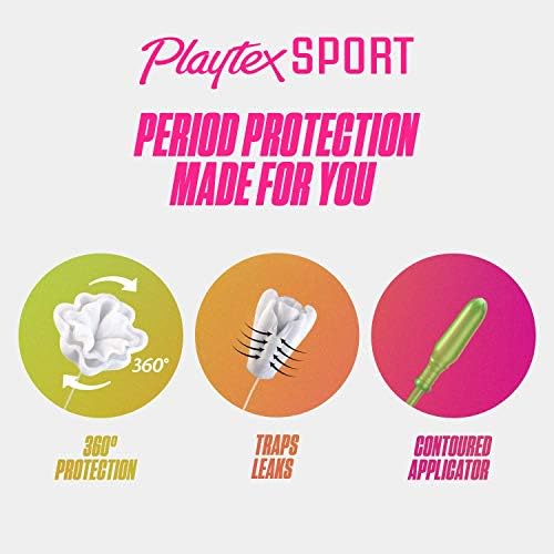 Playtex sportski tamponi, Super upijanje, bez mirisa-18ct