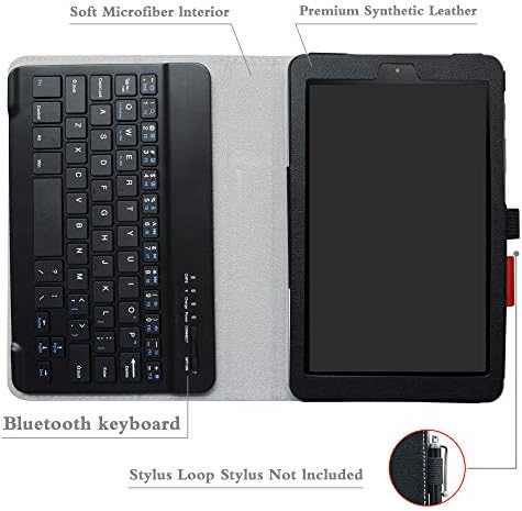 Tab Bige Galaxy TAB A 8.0 2018 tastaturna kutija, tanka puna kožna poklopac s romovskoj tastaturi za Samsung Galaxy Tab A 8.0 2018