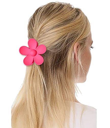 8kom akrilne cvjetne kandže za kosu za žene neklizajuće pastelne cvjetne u obliku kose uhvatiti ukosnice čvrsto držanje čeljusti Stezaljka