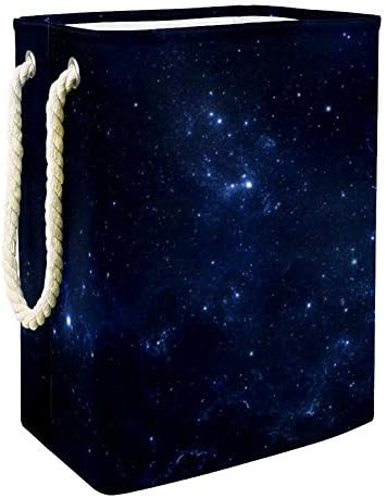 Unicey Dark Sky Stars velika korpa za veš velike veličine sklopiva korpa za odlaganje za spavaću sobu Dječiji vrtić
