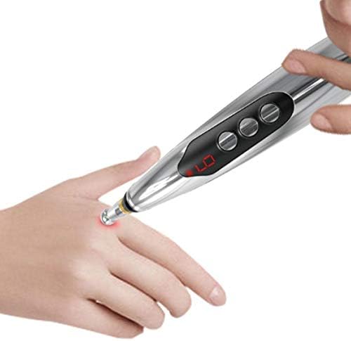 3-u-1 Akupunktura olovka elektronska akupunktura masaža sa 3 masažne glave i 2 masažnog gela USB punjive meridijske energetske olovke