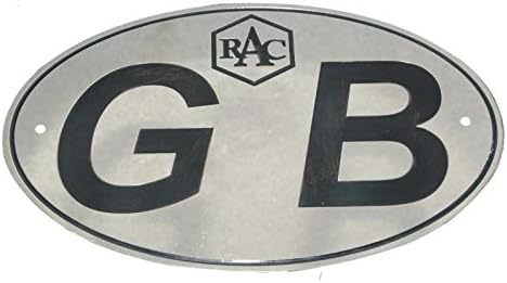 AESPERES GRASKI BRINANI GB AUTO CAR BUMPER Logo Decal Black & Silver Univerzalni automobili