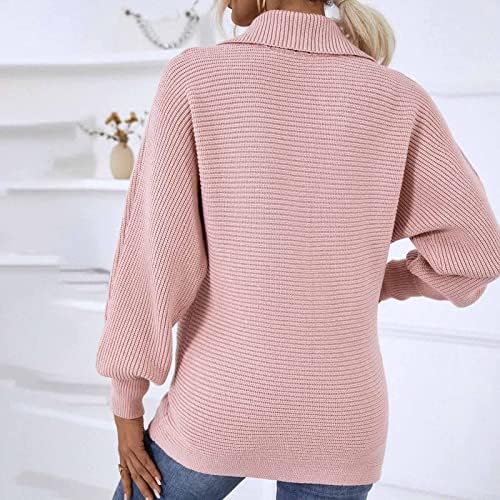 Ženski džemper vrhovi modni V-izrez vafla pletena košulja dno pletiva pulover tunik bluza Jumper džemperi
