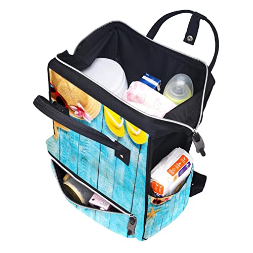 Starfish uzorak pelene tote torbe mammmy ruksak velikih kapaciteta peppy torba sestrinska torba za brigu o bebi