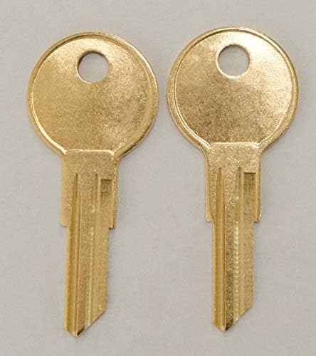Ključevi22 Dva zamjenska tastera za Herman Miller ormar u kancelarijsku namještaju narežite za zaključavanje / tipke iz UM227 do UM350