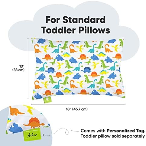 KeaBabies jastuk za malu djecu sa jastučnicom i jastučnicom za malu djecu za jastuk 13x18-13x18 Meki organski pamuk jastuci za malu