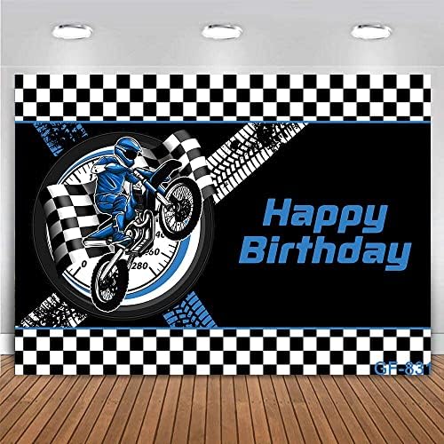 Motor motor Backdrop Racing tema rođendanska torta Party Banner po Booth Poster Pography pozadina za Baby Shower Boys