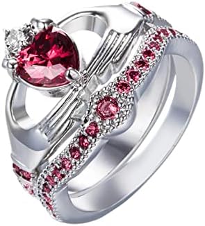 Zaručnički prstenovi za žene Poklon bijeli zaručnički nakit rezani kameni prsten Luksuzni vjenčani ručno rađeni prstenovi slatki trendi