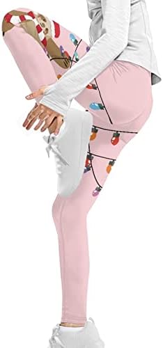 DeePrinter djevojke gamaše pune dužine rastezanje joga hlače visoke stručne bešavne sportske tajice