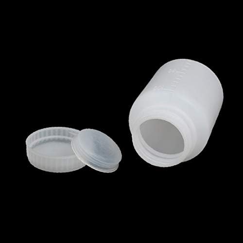 X-dree 100ml 28mm prečnik širina HDPE plastična okrugla botlumirana boca bijela (100ml 28mm diámetro ancho boca hdpe plástico redondo