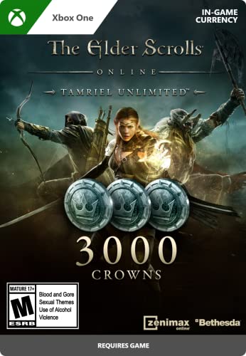 The Elder Scrolls Online: Tamriel Neograničeno Izdanje: 3000 Kruna-Xbox One [Digitalni Kod]