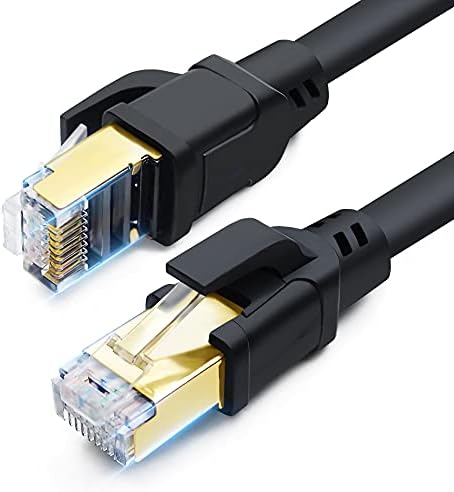 CAT 8 Ethernet kabl 6ft, ddmall velike brzine 40Gbps 2000MHz unutarnji i vanjski mrežni mrežni internet lanc sftp cat8 patch kabel