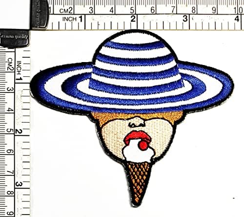 Kleenplus 3kom. Sladoled vezeno gvožđe na šiju na Flasteru za Kostimiranu odjeću farmerke jakne šeširi ruksaci košulje Moda Umjetnost