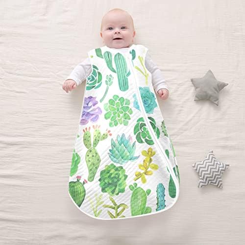 VVFelixl Unisex Zelena bačva za spavanje za spavanje za bebe, bebe Nosivi pokrivač, palica za spavanje mališana, odijelo za spavanje