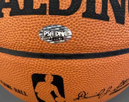 Sam Jones potpisao je NBA Službena košarka Boston Celtics Hof PSA / DNK autogramirani - autogramirane košarkama