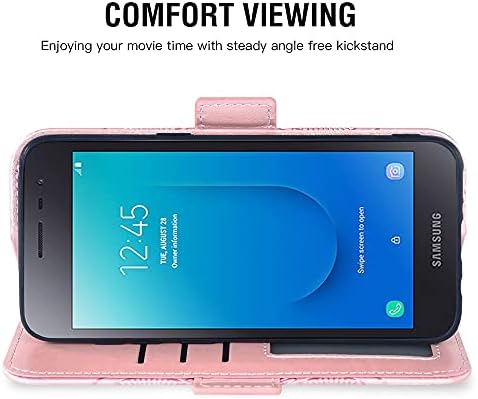 Kompatibilan sa Samsung Galaxy J2 Pure J2 Core J 2 Dash 2j Shine novčanik slučaj kaljeno Telefon staklo Zaštita ekrana Flip Cover
