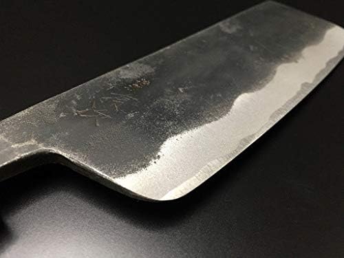 Japanski kuharski nož Aritsugu Nakiri Bijeli čelik Kuhinjska povrća 165 mm 6,49 Gravirano ime
