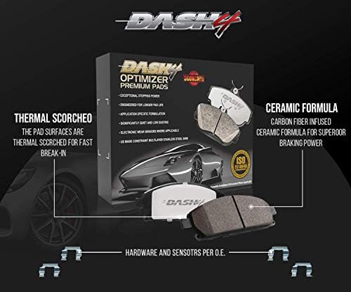 Dash 4 MFD1194 Premium kočiona pločica, optimizator: metalik