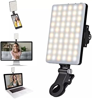 Mobilno svjetlo za punjenje telefona, Catty-J&K video svjetlo za punjenje klipa za telefon 2000mah Punjivo, 3 načina svjetla Prigušivo,
