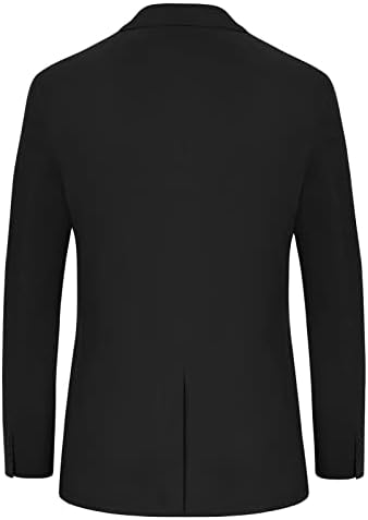 PJ Paul Jones Muški lagani sportski kaput casual blezer dvostruki jaknu gumba Redovna fit Sportcoat mašina koja se može prati