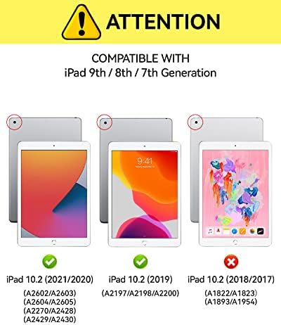 Gillkin iPad 9./ 8./ 7. generacija Case 10.2: teška otpornost na udarce robusni zaštitni poklopac iPad 10,2 inča 2021/2020/2019 futrola